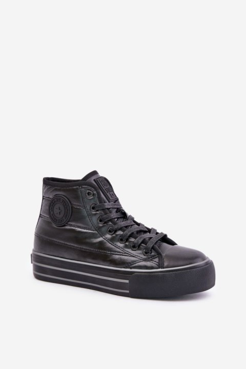 Trampki Model Big Star OO274A471 Black - Step in style Trampki Model Big Star OO274A471 Black - Step in style
