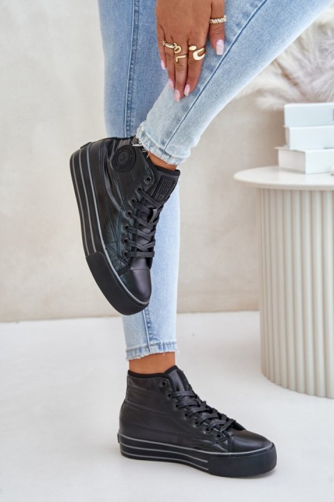 Trampki Model Big Star OO274A471 Black - Step in style Trampki Model Big Star OO274A471 Black - Step in style