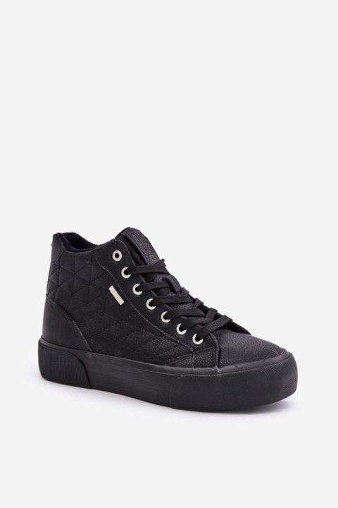 Trampki Model Big Star OO274A480 Black - Step in style Trampki Model Big Star OO274A480 Black - Step in style