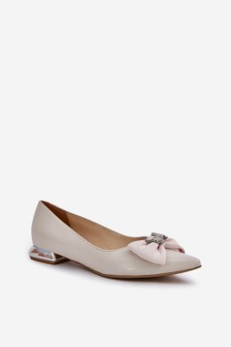 Baleriny Model Laura Messi 2893 Beige - Step in style