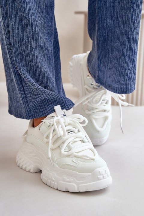 Buty Sportowe Model Nevela BL503P White - Step in style Buty Sportowe Model Nevela BL503P White - Step in style