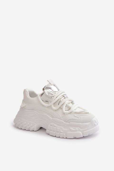 Buty Sportowe Model Nevela BL503P White - Step in style Buty Sportowe Model Nevela BL503P White - Step in style