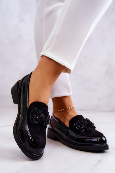 Mokasyny Model S.Barski HY51-318 Belize Black - Step in style