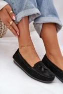 Mokasyny Model S.Barski LR51-548 Black - Step in style