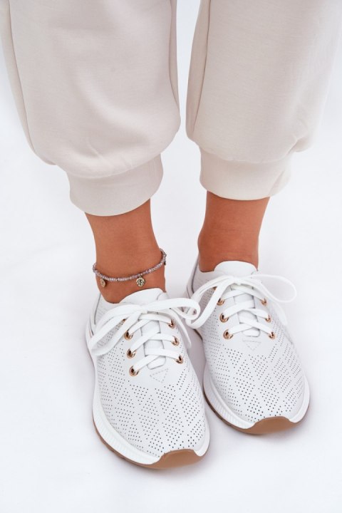 Półbuty Model Artiker 54C1758 White - Step in style Półbuty Model Artiker 54C1758 White - Step in style