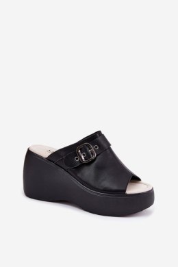 Sandał Klapki Model S.Barski LR51-542 Black - Step in style
