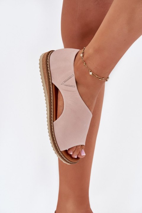 Sandały Model Artiker 46C1018 Light Pink - Step in style Sandały Model Artiker 46C1018 Light Pink - Step in style