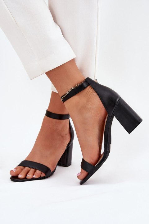 Sandały Model Irini B-833 Black - Step in style Sandały Model Irini B-833 Black - Step in style
