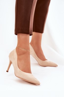Szpilki Model Vannith LY7903-2 Beige - Step in style