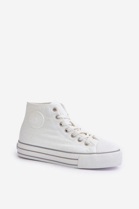 Trampki Model Big Star OO274A473 White - Step in style Trampki Model Big Star OO274A473 White - Step in style