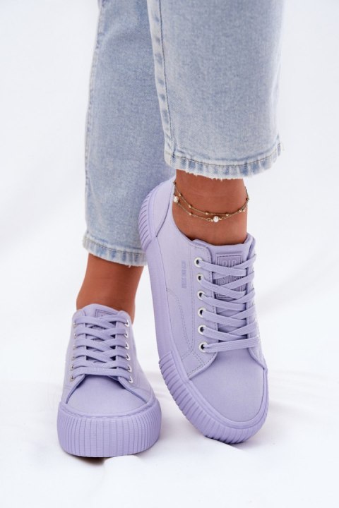 Trampki Model Big Star RR274406 Violet - Step in style Trampki Model Big Star RR274406 Violet - Step in style