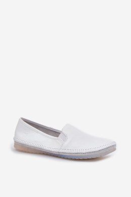 Baleriny Model Maciejka T3512-11 White - Step in style