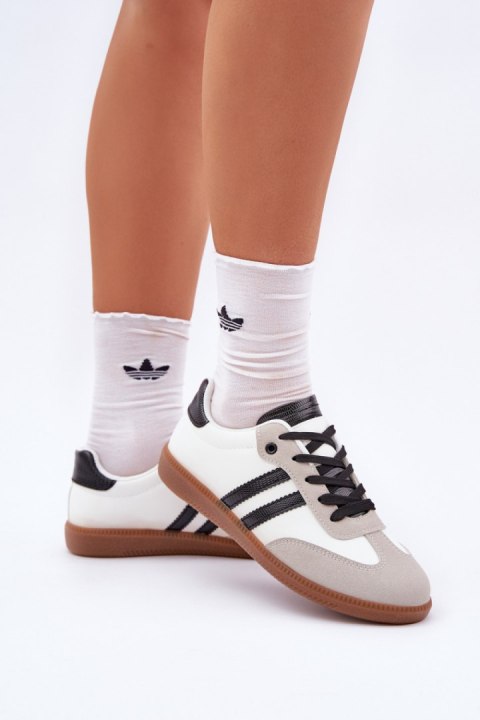 Trampki Model Loredis 24SP26-7364 White/Black - Step in style Trampki Model Loredis 24SP26-7364 White/Black - Step in style