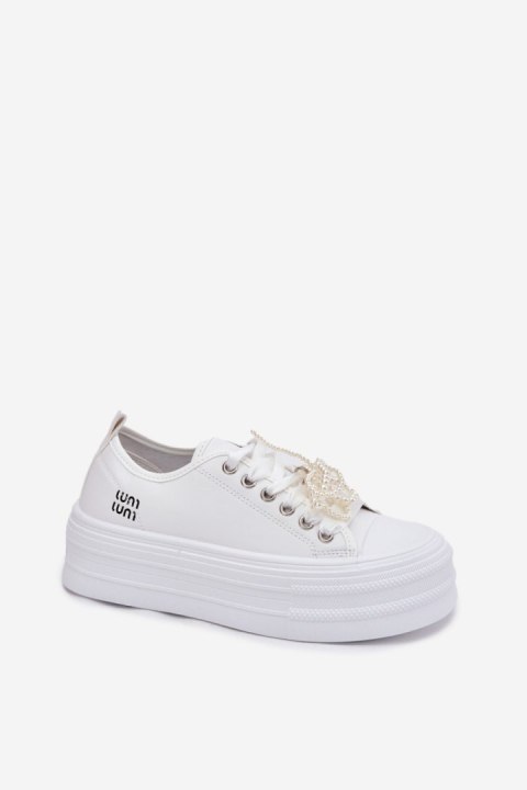 Trampki Model Tivora 812-4B White - Step in style Trampki Model Tivora 812-4B White - Step in style