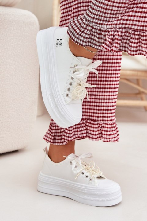 Trampki Model Tivora 812-4B White - Step in style Trampki Model Tivora 812-4B White - Step in style