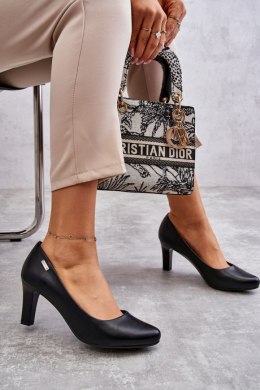 Czółenka Model Sergio Leone 1459 Black Orsola - Step in style