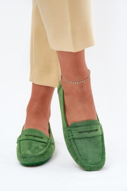Mokasyny Model Lenvie FT245 Green - Step in style