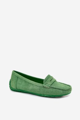 Mokasyny Model Lenvie FT245 Green - Step in style