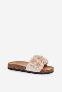 Sandał Klapki Model Ferenza 25SD21-8319 Beige - Step in style