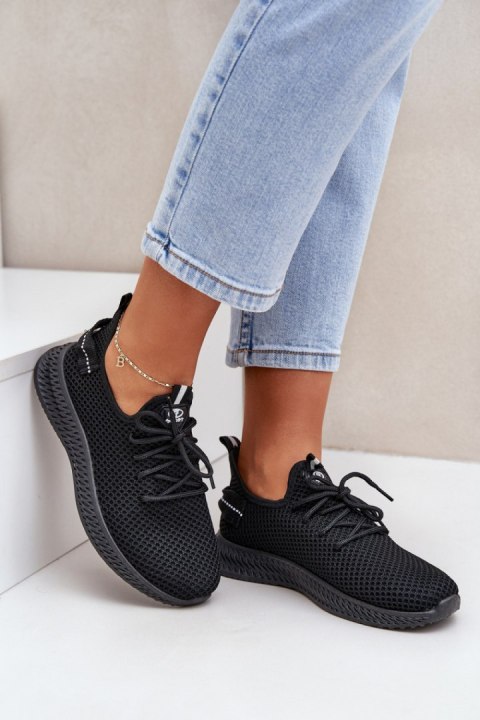 Buty Sportowe Model Harice NB726 Black - Step in style Buty Sportowe Model Harice NB726 Black - Step in style