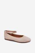 Baleriny Model Deomira 9988-80 Beige - Step in style