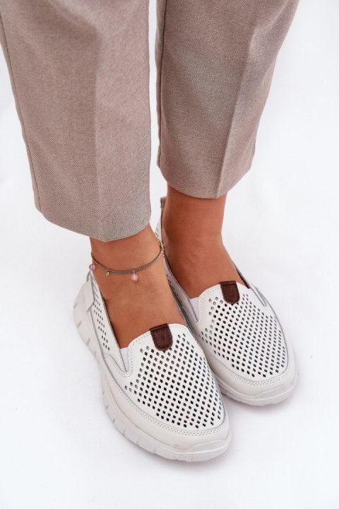 Baleriny Model Vinceza 95336 White - Step in style