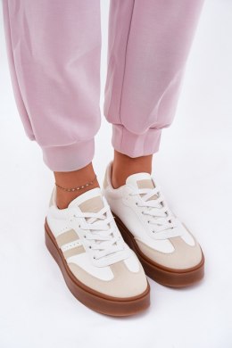 Buty Sportowe Model Ediriella 25SP26-9081 Beige/White - Step in style