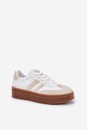 Buty Sportowe Model Ediriella 25SP26-9081 Beige/White - Step in style