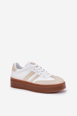 Buty Sportowe Model Ediriella 25SP26-9081 Beige/White - Step in style