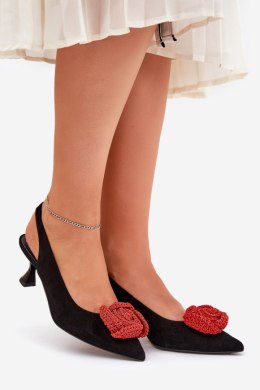 Czółenka Model CheBello 4666 Black - Step in style