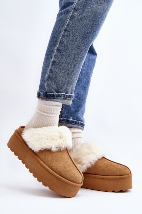 Kapcie Model Starlyn BL396 Camel - Step in style Kapcie Model Starlyn BL396 Camel - Step in style