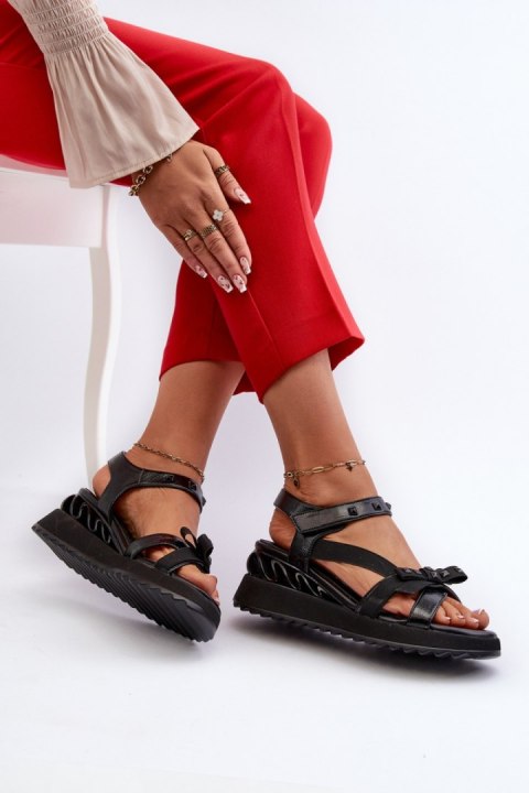 Sandały Model DA CR956 Black - Step in style Sandały Model DA CR956 Black - Step in style
