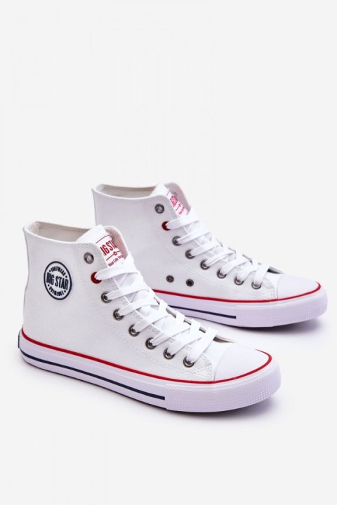 Trampki Model Big Star T274026 White - Step in style Trampki Model Big Star T274026 White - Step in style
