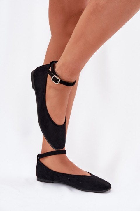 Baleriny Model Deomira 9988-80 Black - Step in style Baleriny Model Deomira 9988-80 Black - Step in style
