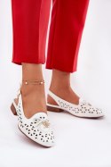 Baleriny Model Navinnia ASA222-7 White - Step in style