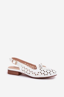 Baleriny Model Navinnia ASA222-7 White - Step in style
