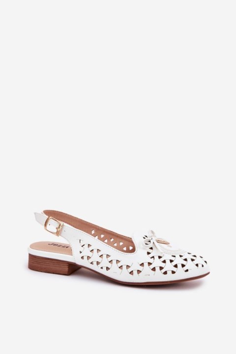 Baleriny Model Navinnia ASA222-7 White - Step in style Baleriny Model Navinnia ASA222-7 White - Step in style