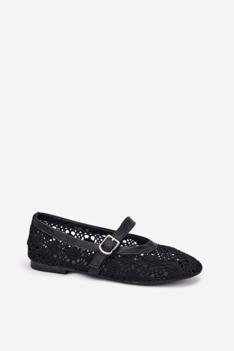 Baleriny Model Orphali C-674 Black - Step in style Baleriny Model Orphali C-674 Black - Step in style