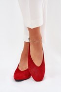 Baleriny Model Osallin QQ-202 Red - Step in style
