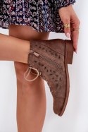 Botki Model S.Barski HY51-185 Brown - Step in style