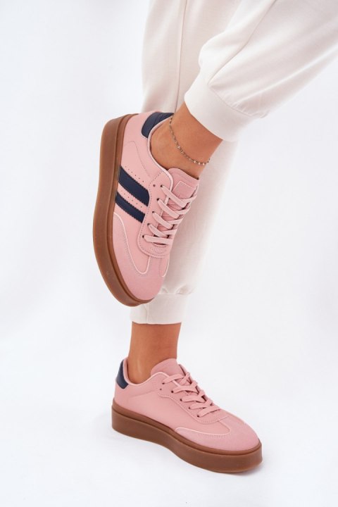 Buty Sportowe Model Ediriella 25SP26-9081 Pink - Step in style Buty Sportowe Model Ediriella 25SP26-9081 Pink - Step in style