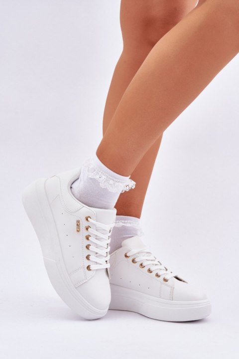 Buty Sportowe Model Lelandine TL601-9 White - Step in style Buty Sportowe Model Lelandine TL601-9 White - Step in style