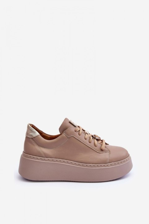 Buty Sportowe Model Maciejka 06191-04 Beige - Step in style Buty Sportowe Model Maciejka 06191-04 Beige - Step in style