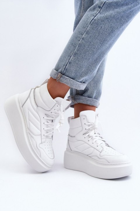 Buty Sportowe Model Zazoo 3392/X White - Step in style Buty Sportowe Model Zazoo 3392/X White - Step in style
