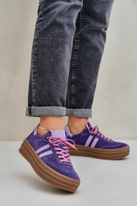 Buty Sportowe Model Zazoo N1068S4 Dark Violet - Step in style Buty Sportowe Model Zazoo N1068S4 Dark Violet - Step in style