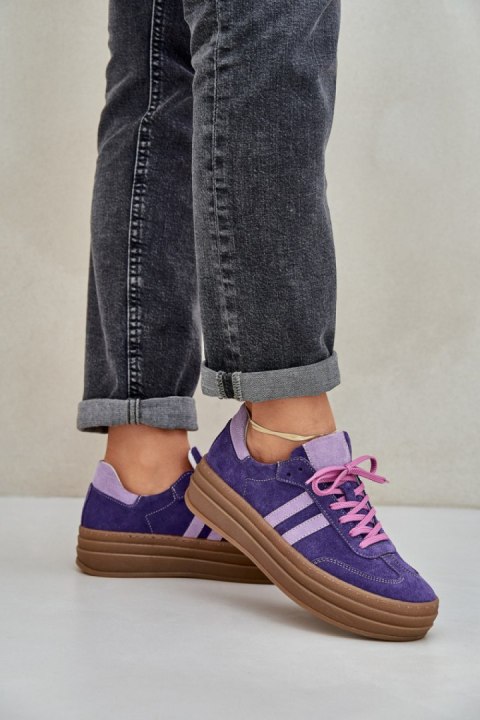 Buty Sportowe Model Zazoo N1068S4 Dark Violet - Step in style Buty Sportowe Model Zazoo N1068S4 Dark Violet - Step in style