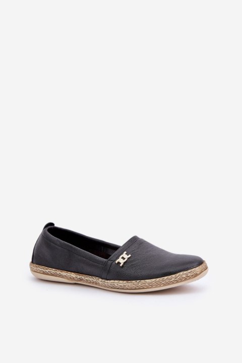 Espadryle Model Zazoo 10177 Black - Step in style Espadryle Model Zazoo 10177 Black - Step in style