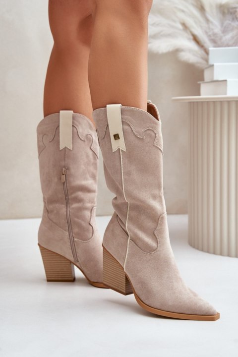 Kozaki Model Hanivin RB156P Beige - Step in style Kozaki Model Hanivin RB156P Beige - Step in style