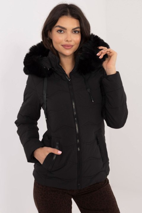 Kurtka Damska Model SK-KR-HH-2404.65P Black - Factory Price Kurtka Damska Model SK-KR-HH-2404.65P Black - Factory Price