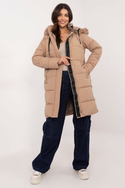 Kurtka Damska Model SK-KR-HH-2406.98 Beige - Factory Price Kurtka Damska Model SK-KR-HH-2406.98 Beige - Factory Price